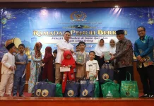 Wartawan Parlemen Turun Langsung Santuni Anak Yatim di Kompleks DPR
