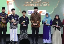 Anugerah Pekan Tilawatil Qur'an ke-55 Umumkan Deretan Juara dari Empat Kategori