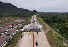 Hutama Karya Terapkan Rekayasa Lalin Tol Padang-Sicincin