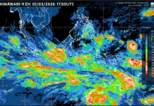 Prakiraan Cuaca Ibu  Kota Provinsi se-Indonesia, 2 Maret