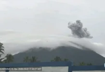 PVMBG Minta Warga Jauhi Radius 2 Km Gunung Ibu usai Erupsi