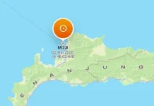 Gempa Magnitudo 2,8 Landa Toli-Toli, Pusat di Laut