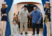 Presiden Prabowo Sambut Hangat SBY