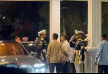 Jokowi Pulang Satu Mobil dengan Wapres  usai Diskusi Kebangsaan