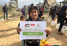 Ramadan, BAZNAS  Distribusikan 100.000 Liter Air Bersih untuk Warga Gaza