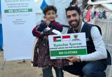 Baznas Distribusikan 2.400 Pakaian bagi Pengungsi di Gaza