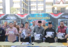 Polda Sumbar Gagalkan 6,4 Kg Sabu, Lima Tersangka Berhasil Diamankan