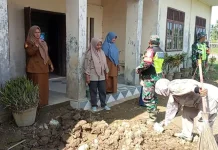 Potret Pembersihan Rumah Terdampak Bencana, Tetap Dilakukan Selama Ramadan