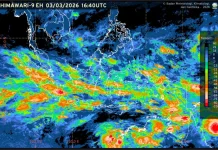 Prakiraan Cuaca Ibu  Kota Provinsi se-Indonesia, 5 Maret