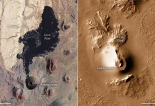 Ilmuwan NASA Ungkap Kemiripan Kerucut Skoria di Bumi dan Mars