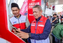 Komisaris Pertamina Tinjau Kesiapan SPBU jelang Idulfitri