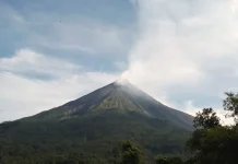Aktivitas Gunung Karangetang Meningkat, Tercatat 790 Gempa Embusan