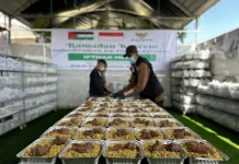 Baznas Distribusikan Ribuan Porsi Makanan Siap Saji Warga Palestina
