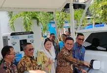 Dorong Penggunaan Kendaraan Listrik, Kemendag Resmikan Tiga SPKLU