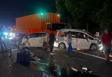 Dua Orang Meninggal akibat Kecelakaan Truk Kontainer di Tol Cipularang