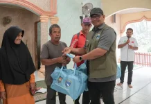 Korban Terdampak Bencana di Bireun Dapat Bantuan Peralatan Dapur
