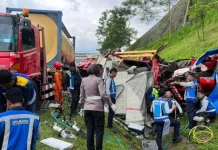 Kecelakaan Tiga Truk di Tol Semarang–Solo, Satu Korban Meninggal
