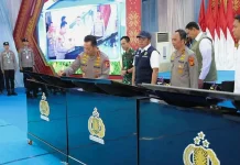 Kapolri Resmikan 57 Jembatan Merah Putih Presisi di Ogan Ilir