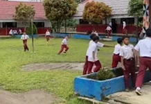 Siswa SD di Lampung Barat Antusias Sambut Mobil MBG