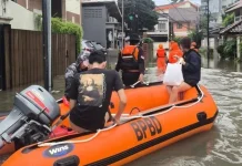 Banjir Jakarta Meluas, 95 RT Terendam Air