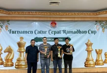 Yoseph Theolifus Taher Juara Turnamen Catur Cepat Ramadhan Cup 2026