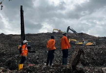SAR Gabungan Cari Lima Korban Longsor Gunung Sampah Bantargebang Jabar