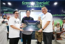 Bank Nano Syariah Serahkan Zakat Karyawan Rp532 Juta untuk Kebencanaan
