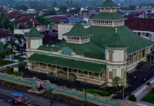 Masjid Agung Manonjaya Tasikmalaya Siap Layani Pemudik