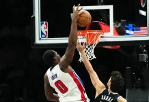 Pistons Hancurkan Nets 138-100 di Barclays Center
