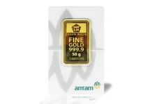Lanjutkan Penurunan, Harga Emas Antam Kini Rp3.021.000 per Gram