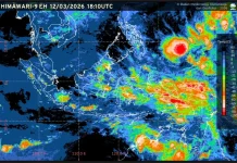 Prakiraan Cuaca Ibu  Kota Provinsi se-Indonesia, 14 Maret