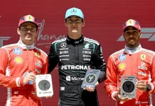 Russell Juara Sprint GP China 2026, Duo Ferrari Menempel Ketat