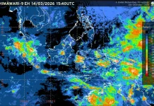 Prakiraan Cuaca Ibu  Kota Provinsi se-Indonesia, 15 Maret