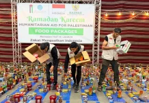 Ramadan Berbagi, BAZNAS RI Salurkan 33.917 Paket Pangan untuk Warga Palestina