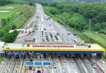 Volume Kendaraan di Tol Batang Melonjak, 2.183 Kendaraan Lintasi GT Kalikangkung