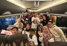 Wamenaker RI dan Ketua BMKJ Jakarta Lepas Mudik Gratis ke Jambi