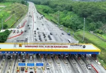 Volume Kendaraan di GT Kalikangkung Mulai Meningkat H-6 Lebaran
