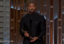 Michael B. Jordan Menang Aktor Terbaik di Oscars 2026, Catat Sejarah Baru