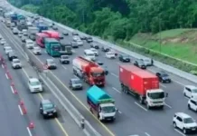 Rekayasa 'One Way Sepenggal' KM 70-263 Berlaku Sore Ini