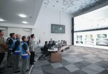 Wapres Gibran Pantau Strategi Arus Mudik Lebaran 2026 di JMTC Bekasi