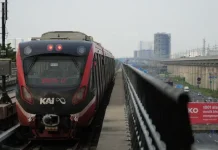 Tarif LRT Jabodebek Maksimal Rp10 Ribu selama Libur Lebaran 18-24 Maret 2026