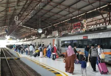 Stasiun Purwokerto Jadi Simpul Kepadatan Mudik Lebaran