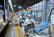 Kemenhub Berangkatkan Mudik Gratis Ramah Anak dan Disabilitas dengan Kereta Api