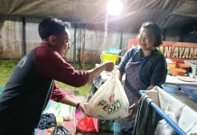BAGI Solo dan AGP Gelar Pasar Murah Malam untuk Warga