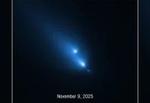 Teleskop Hubble Tangkap Momen Detik-Detik Sebuah Komet Pecah