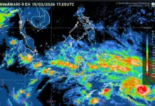 Prakiraan Cuaca Ibu Kota Provinsi se-Indonesia, 20 Maret