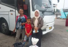 Kisah Haru Pemudik Lampung, Tempuh Dua Jalur Demi Sampai ke Pemalang