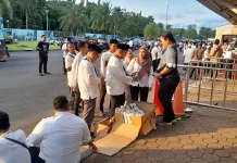 Masyarakat Antusias Ikut Jakarta Bedug Kolosal Malam Ini
