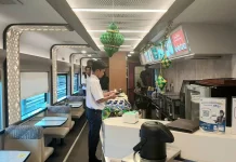 KAI Services Percantik Kereta Makan Sambut Momen Lebaran 2026