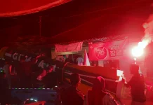 'Nuklir Iran' Ramaikan Tradisi Unik Malam Takbiran di Desa Kepuh Bawean
